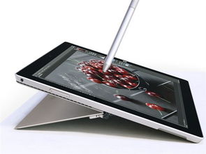 微软Surface Pro 3 12英寸专业版银色平板电脑产品图赏